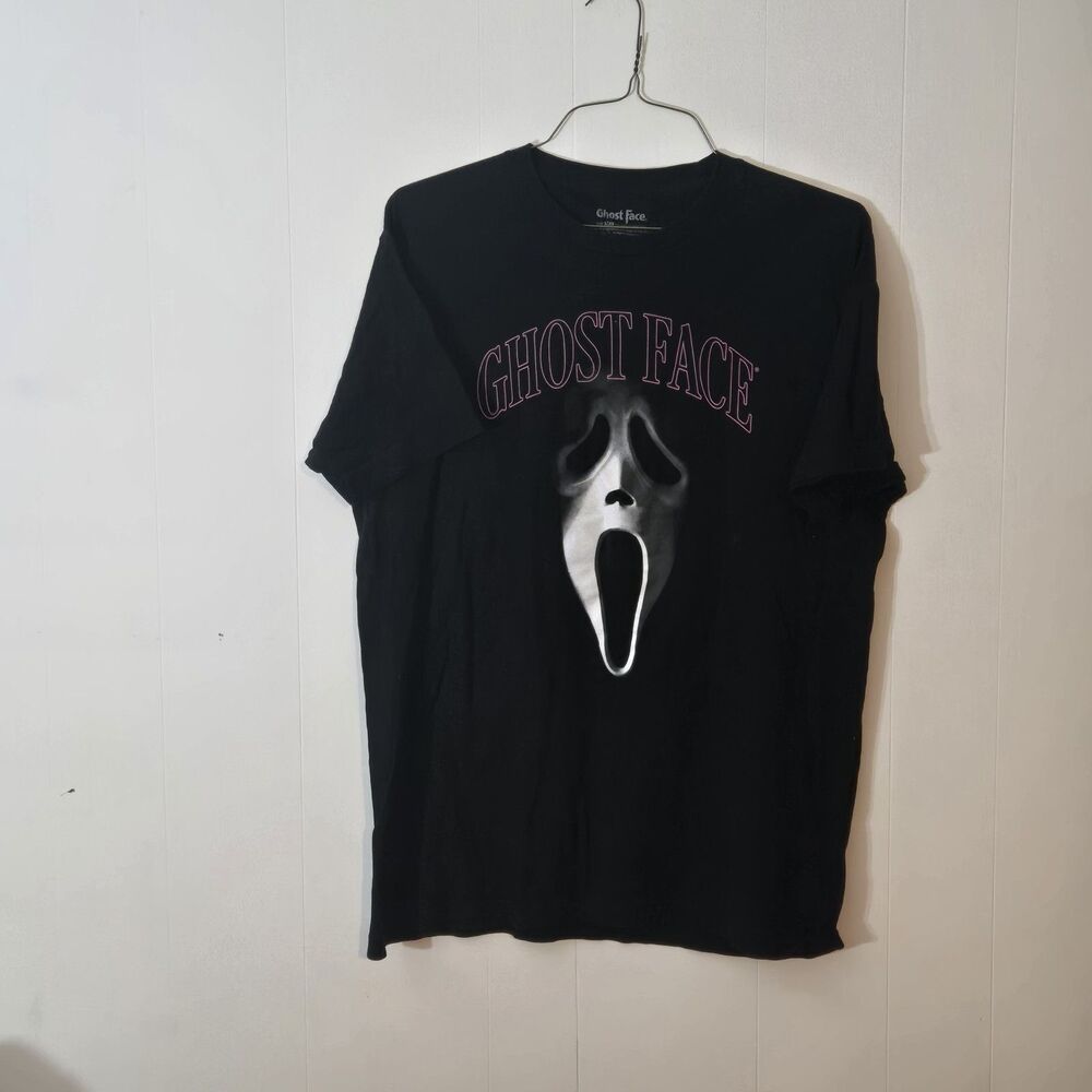 Licensed Scream Ghost Face The Slasher Horror Graphic Movie T-Shirt Men's L